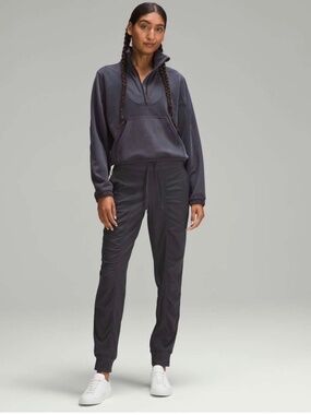 Lululemon Dance Studio Mid-Rise Jogger pants Full Length Graphite Grey 10